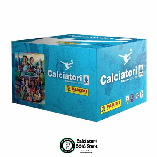 Calciatori Panini 2025/26 - Box 100 bustine Calciatori Panini