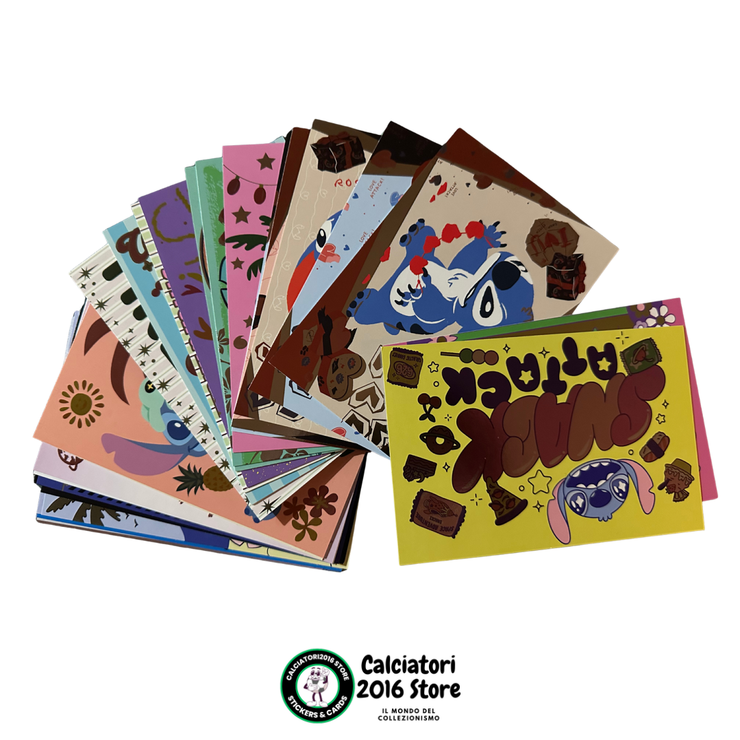 Stitch Mondi Straordinari - Lotto 29 Photocard diverse