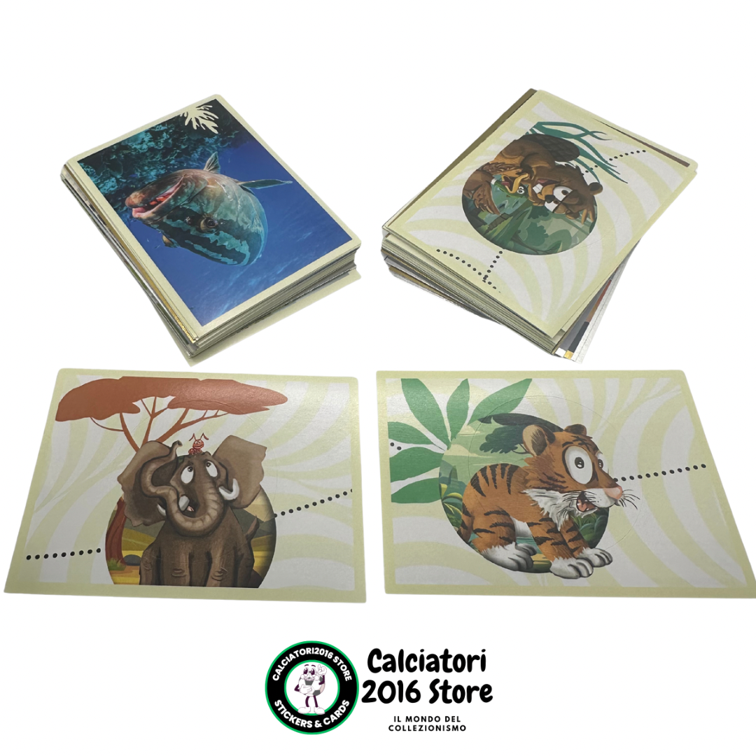 Panini Noi Animali L’Unione fa la forza - Lotto 90 figurine diverse