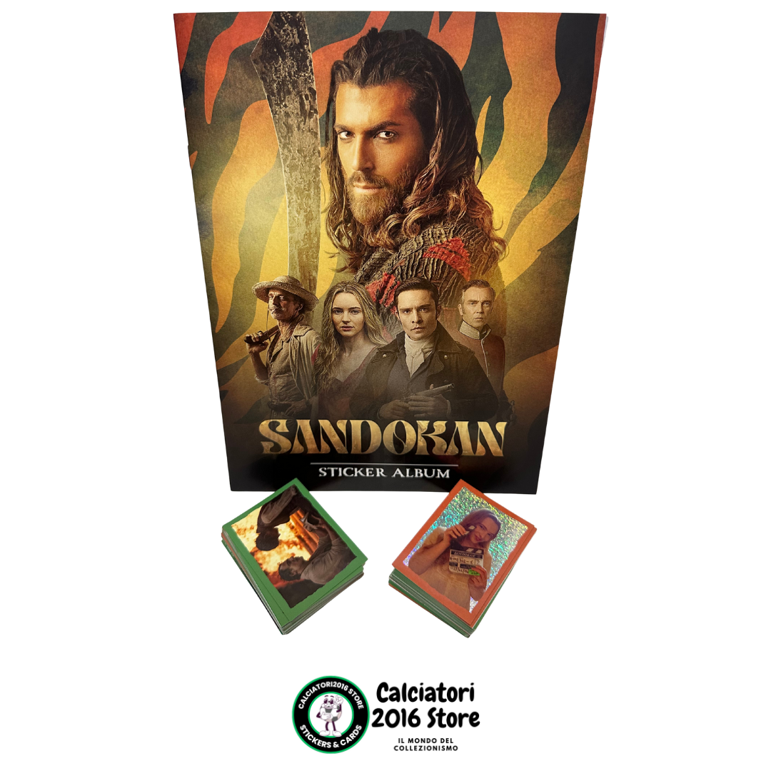 Sandokan Diramix - Album + Set completo 180 figurine