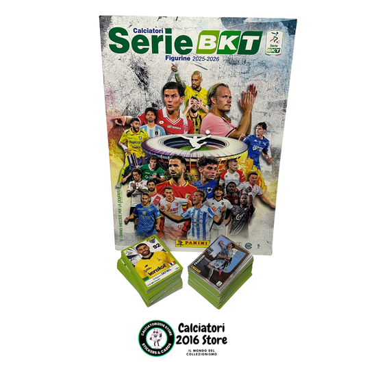 Serie BKT Panini - Album vuoto + Set 480 Figurine