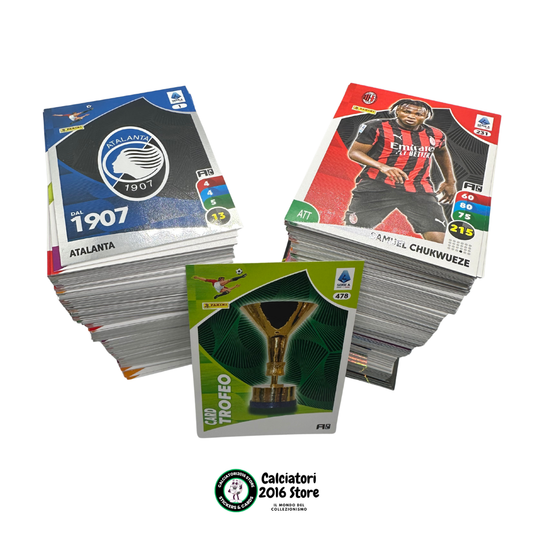 Calciatori Adrenalyn XL 2025/26 Set 1-467 + 478 No Blindata Invincibile Golden