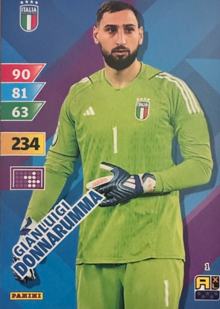 Adrenalyn XL Azzurri 2024- Scegli Card Da 1 a 54