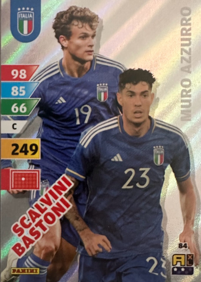 Adrenalyn XL Azzurri 2024- Scegli Card Da 55 a 108