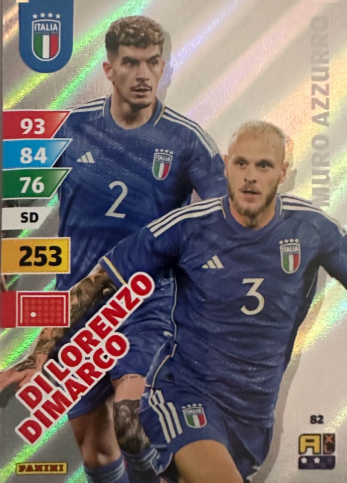 Adrenalyn XL Azzurri 2024- Scegli Card Da 55 a 108