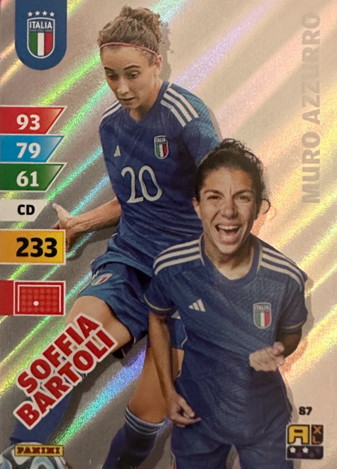 Adrenalyn XL Azzurri 2024- Scegli Card Da 55 a 108