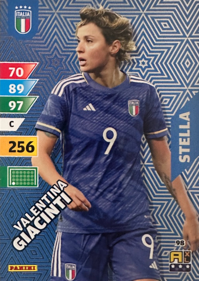 Adrenalyn XL Azzurri 2024- Scegli Card Da 55 a 108