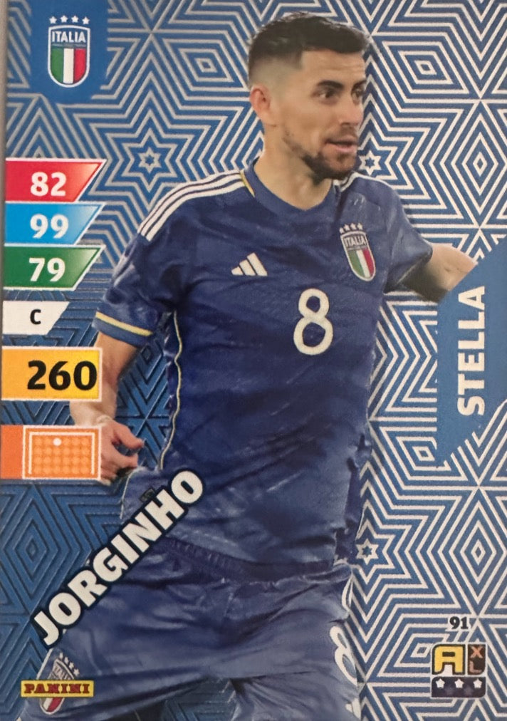 Adrenalyn XL Azzurri 2024- Scegli Card Da 55 a 108