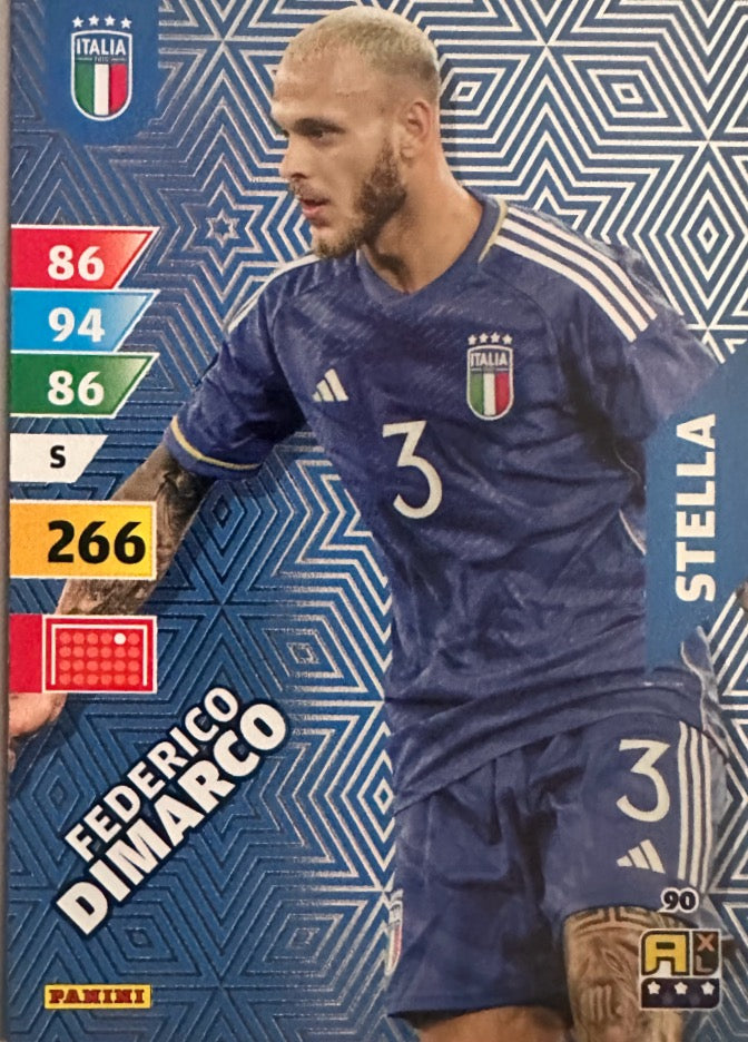 Adrenalyn XL Azzurri 2024- Scegli Card Da 55 a 108