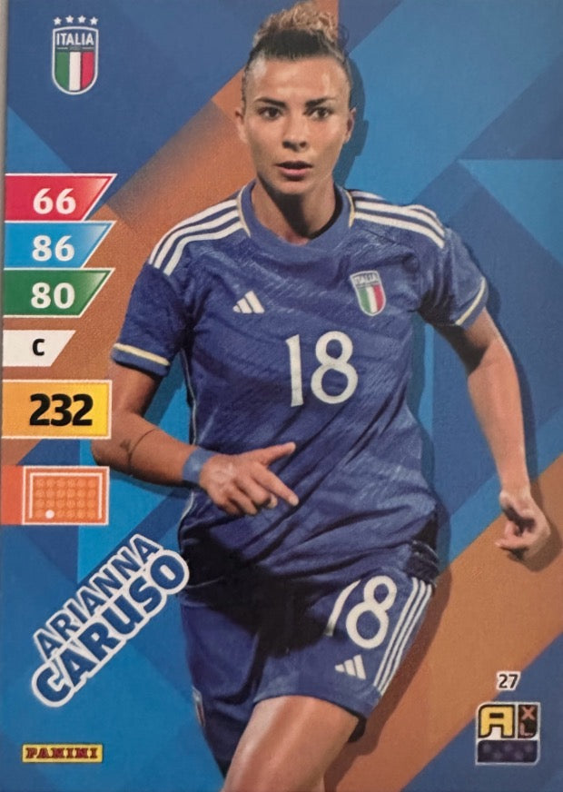 Adrenalyn XL Azzurri 2024- Scegli Card Da 1 a 54