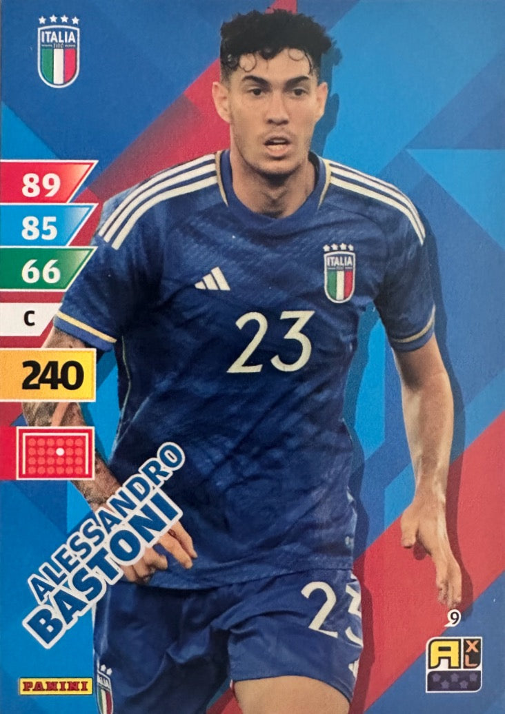 Adrenalyn XL Azzurri 2024- Scegli Card Da 1 a 54