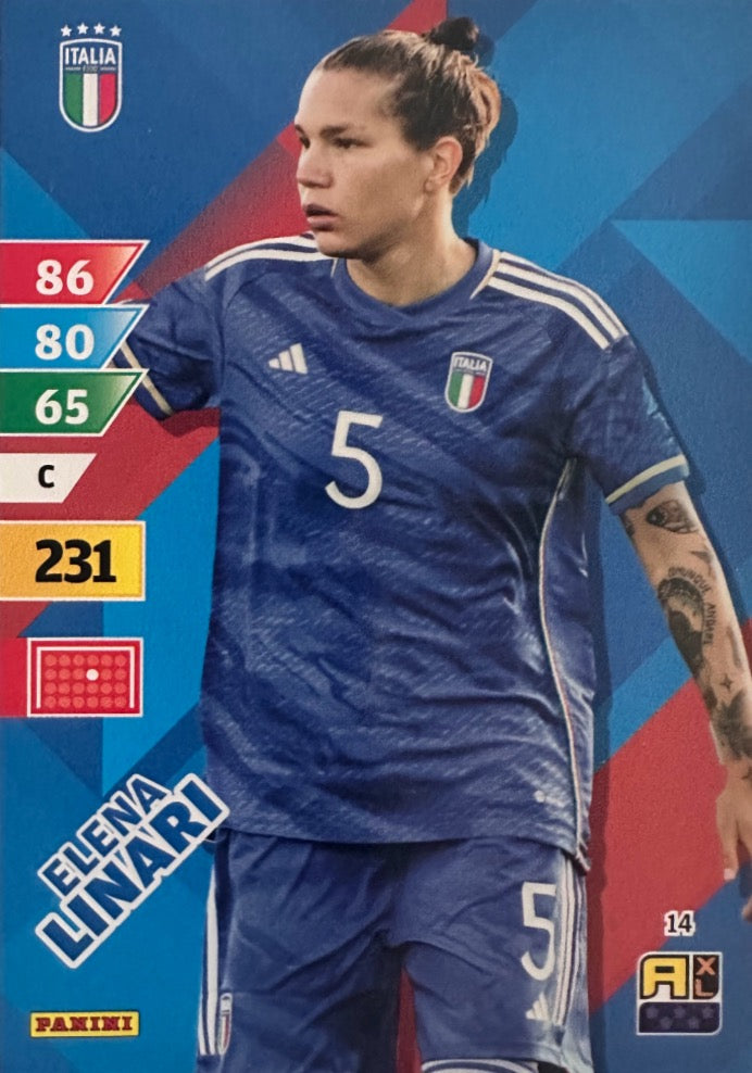 Adrenalyn XL Azzurri 2024- Scegli Card Da 1 a 54