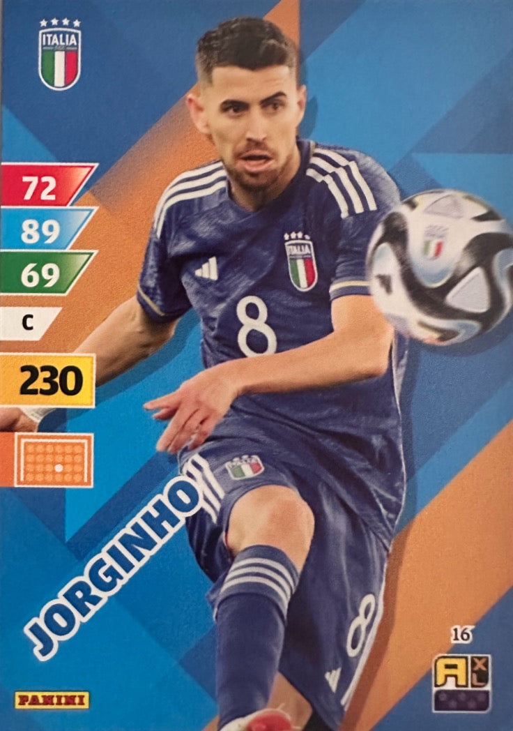 Adrenalyn XL Azzurri 2024- Scegli Card Da 1 a 54