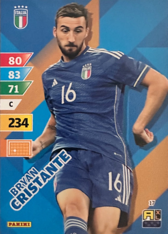 Adrenalyn XL Azzurri 2024- Scegli Card Da 1 a 54