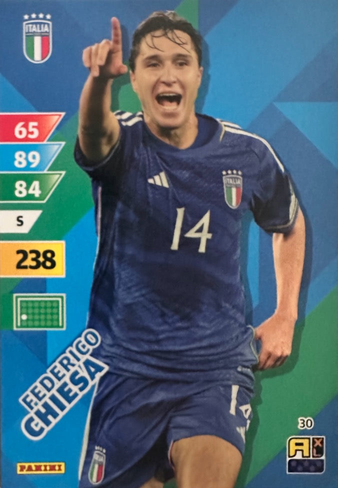 Adrenalyn XL Azzurri 2024- Scegli Card Da 1 a 54