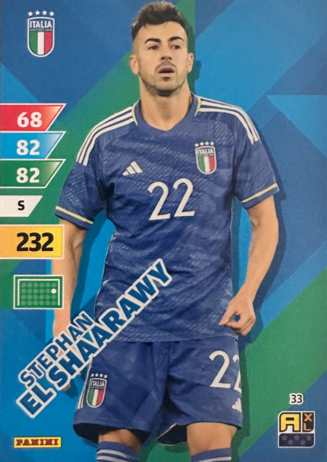 Adrenalyn XL Azzurri 2024- Scegli Card Da 1 a 54