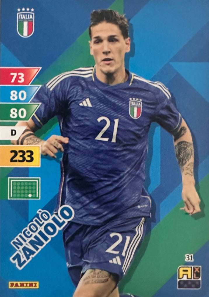 Adrenalyn XL Azzurri 2024- Scegli Card Da 1 a 54