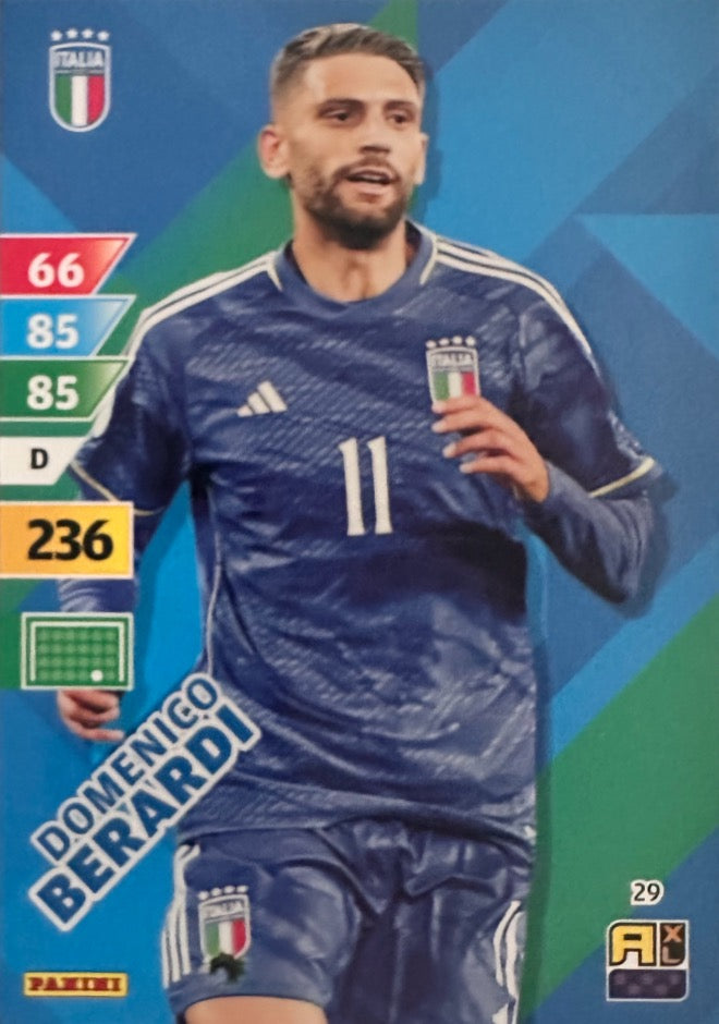 Adrenalyn XL Azzurri 2024- Scegli Card Da 1 a 54