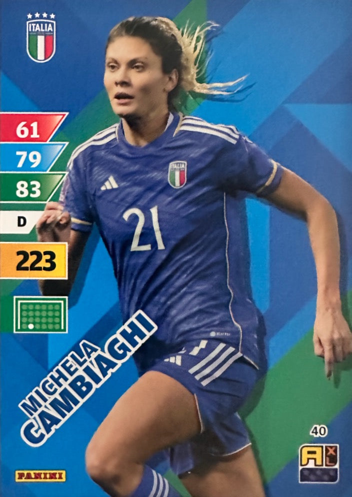 Adrenalyn XL Azzurri 2024- Scegli Card Da 1 a 54