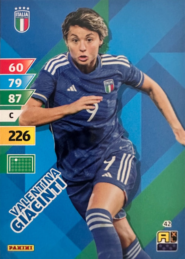 Adrenalyn XL Azzurri 2024- Scegli Card Da 1 a 54