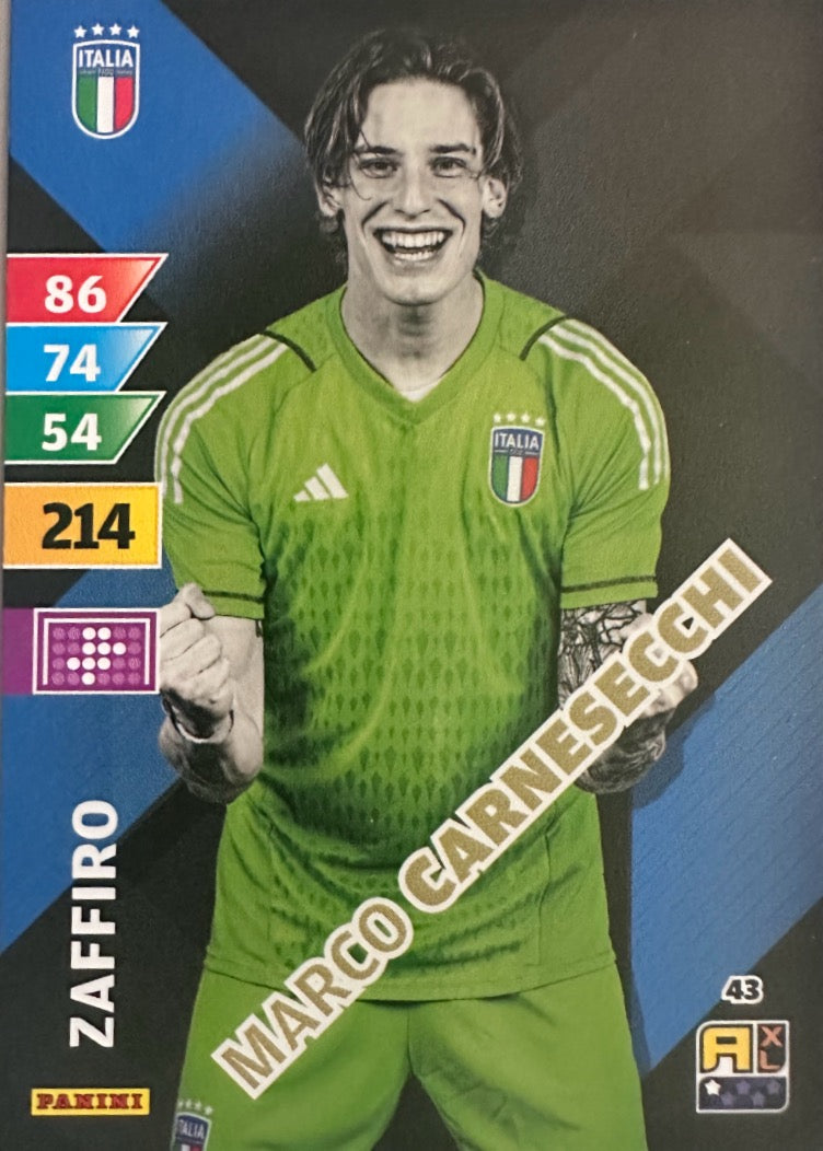 Adrenalyn XL Azzurri 2024- Scegli Card Da 1 a 54