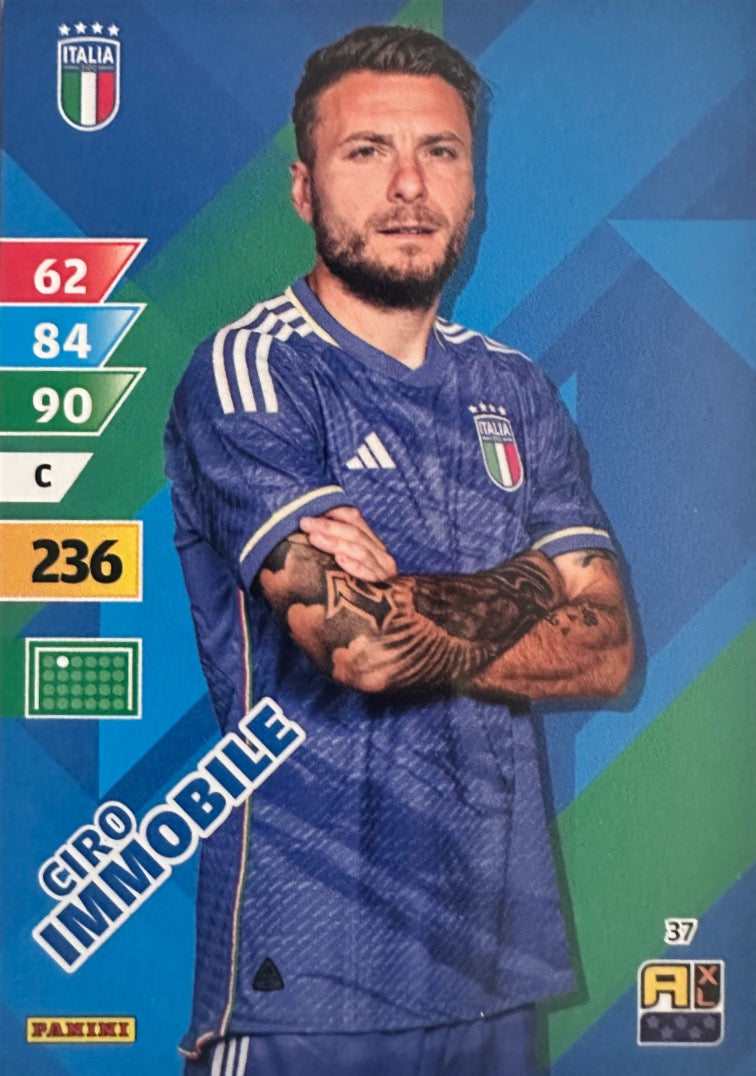 Adrenalyn XL Azzurri 2024- Scegli Card Da 1 a 54