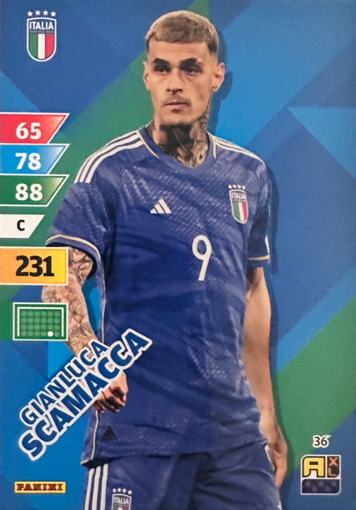 Adrenalyn XL Azzurri 2024- Scegli Card Da 1 a 54