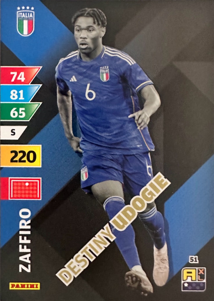 Adrenalyn XL Azzurri 2024- Scegli Card Da 1 a 54