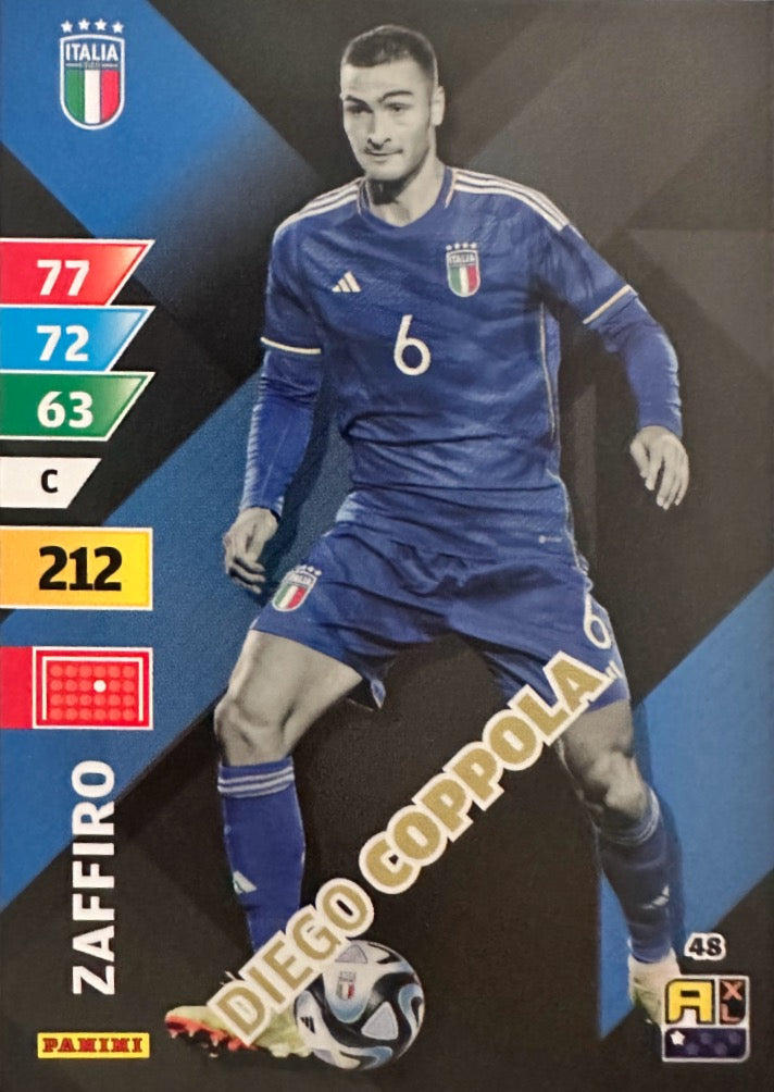 Adrenalyn XL Azzurri 2024- Scegli Card Da 1 a 54