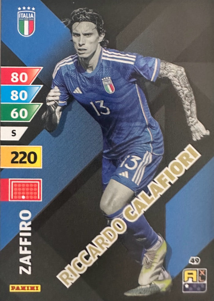 Adrenalyn XL Azzurri 2024- Scegli Card Da 1 a 54