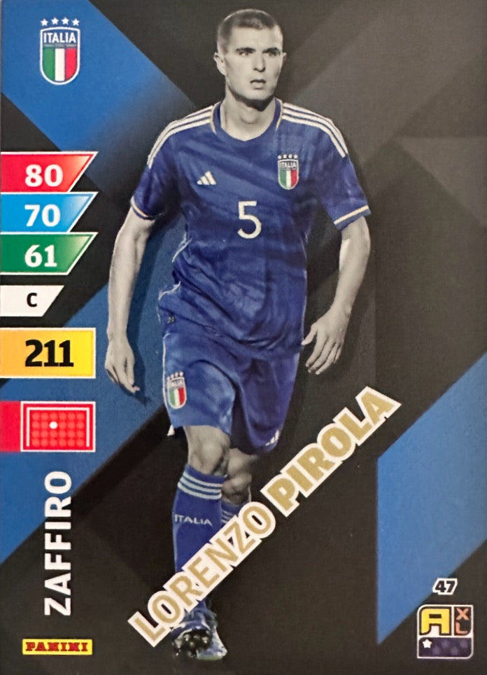 Adrenalyn XL Azzurri 2024- Scegli Card Da 1 a 54