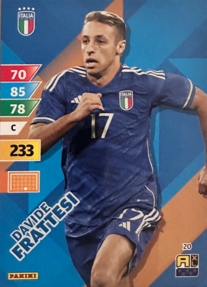 Adrenalyn XL Azzurri 2024- Scegli Card Da 1 a 54