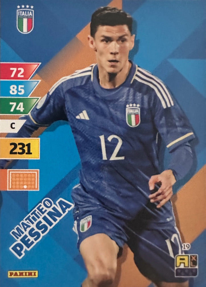 Adrenalyn XL Azzurri 2024- Scegli Card Da 1 a 54