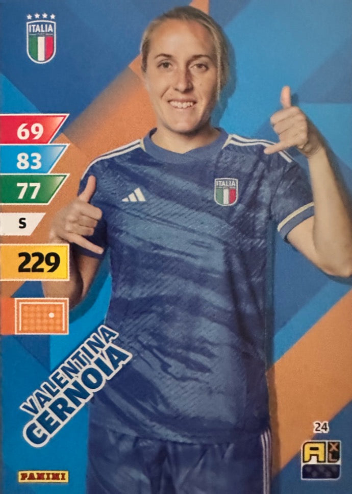 Adrenalyn XL Azzurri 2024- Scegli Card Da 1 a 54