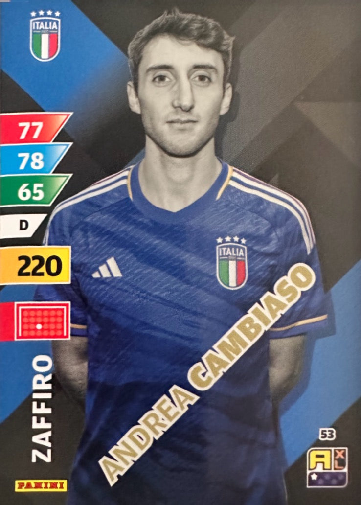 Adrenalyn XL Azzurri 2024- Scegli Card Da 1 a 54