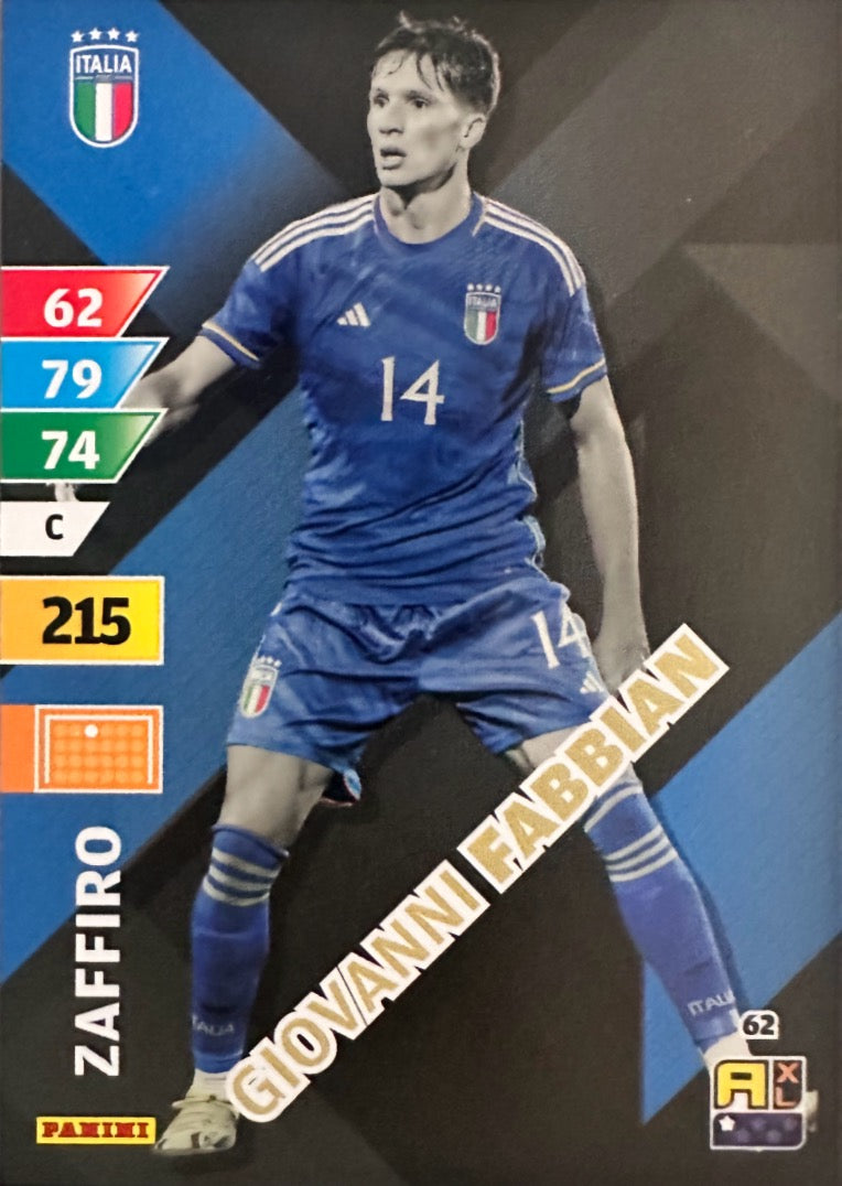 Adrenalyn XL Azzurri 2024- Scegli Card Da 55 a 108