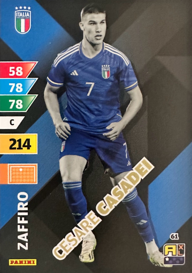 Adrenalyn XL Azzurri 2024- Scegli Card Da 55 a 108