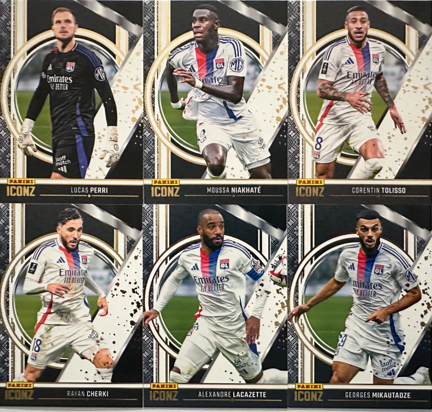 ICONZ Ligue 1 2024/25 Panini  - Scegli Squadra Team équipe PSG Lyonnais Marseille Monaco