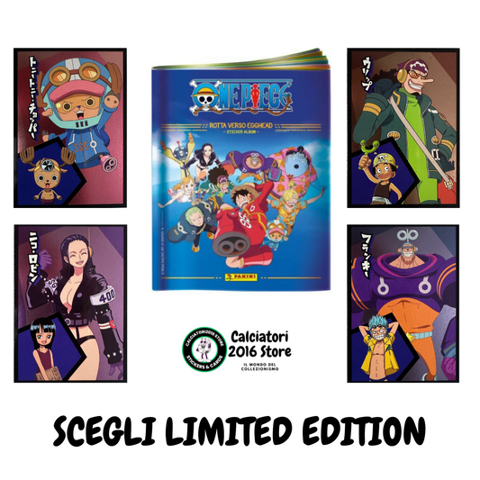 One Piece Panini Figurine Rotta verso Egghead – Scegli Limited Edition