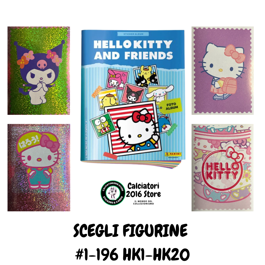 Panini Hello Kitty and Friends 2025 - Figurine a Scelta 1-196 H1-H20