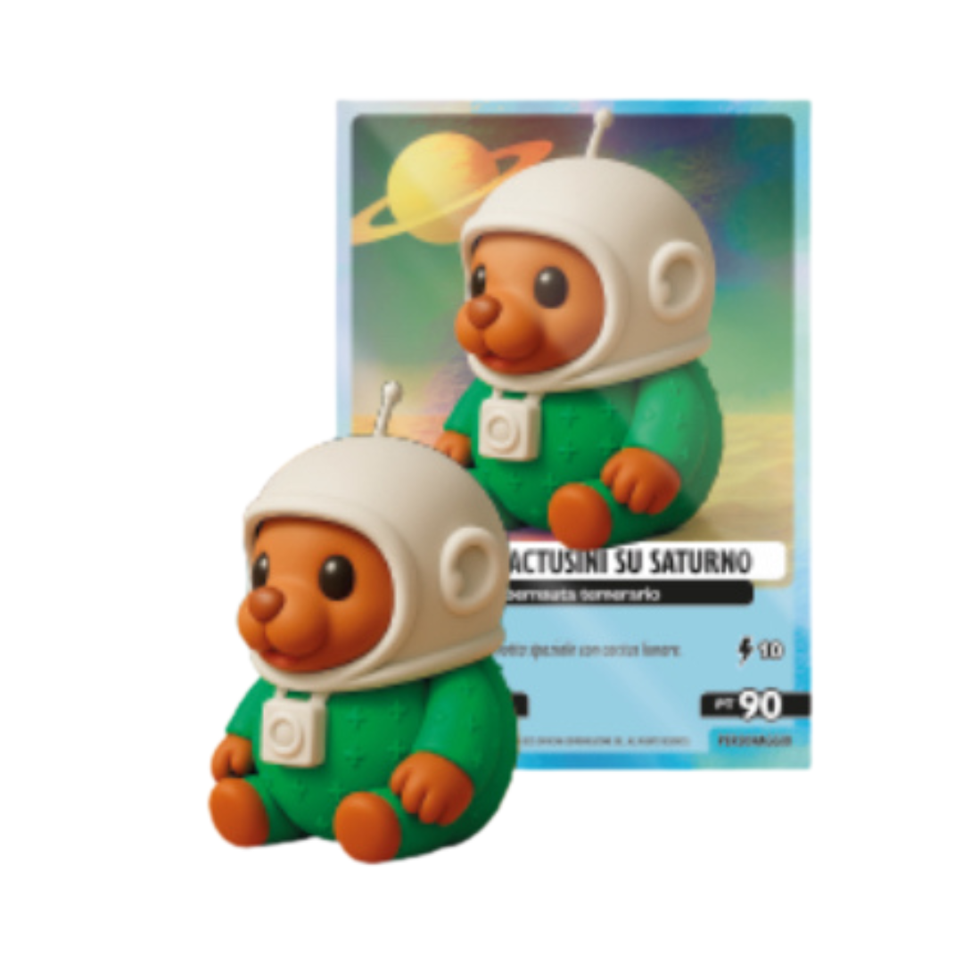 Skifidol Italian Brainrot Serie 2 - Cutie 3D Keychain + Carta Promo Esclusiva