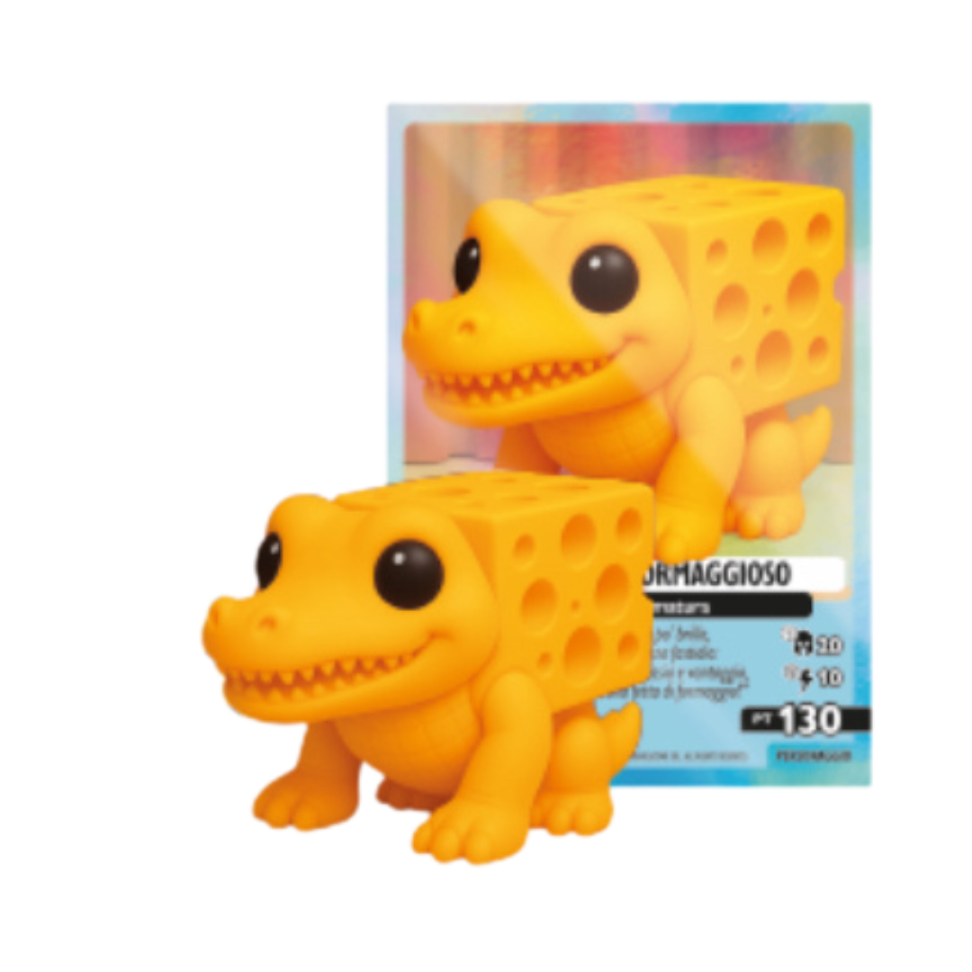 Skifidol Italian Brainrot Serie 2 - Cutie 3D Keychain + Carta Promo Esclusiva