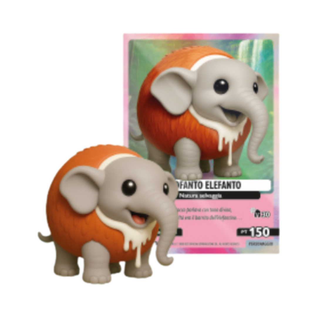 Skifidol Italian Brainrot Serie 2 - Cutie 3D Keychain + Carta Promo Esclusiva