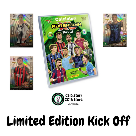 Adrenalyn XL Calciatori 2025/26 Kick Off - Scegli Card Limited Edition