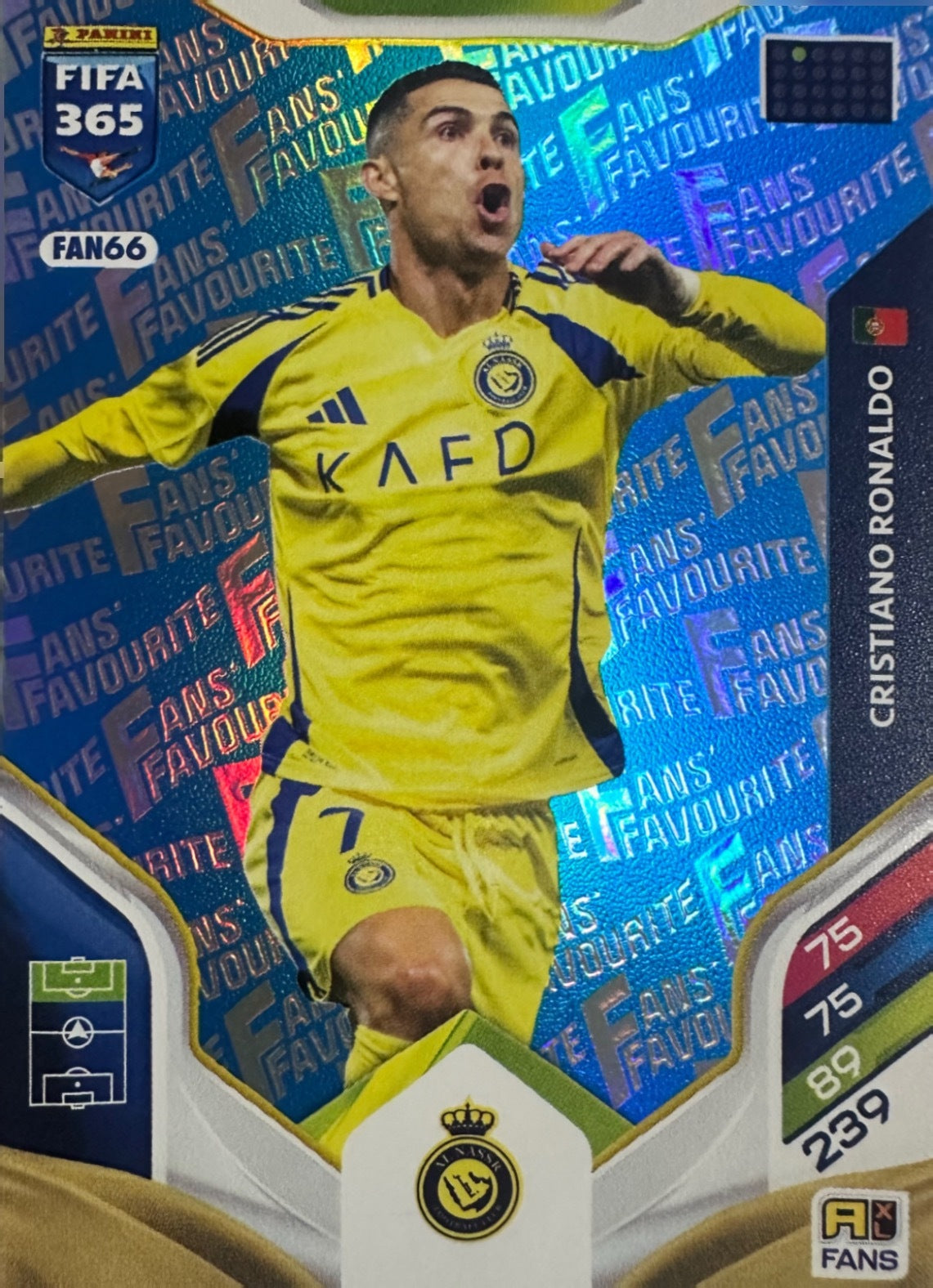 Panini Adrenalyn XL FIFA 365 2026 - Card Parallel Blue a scelta