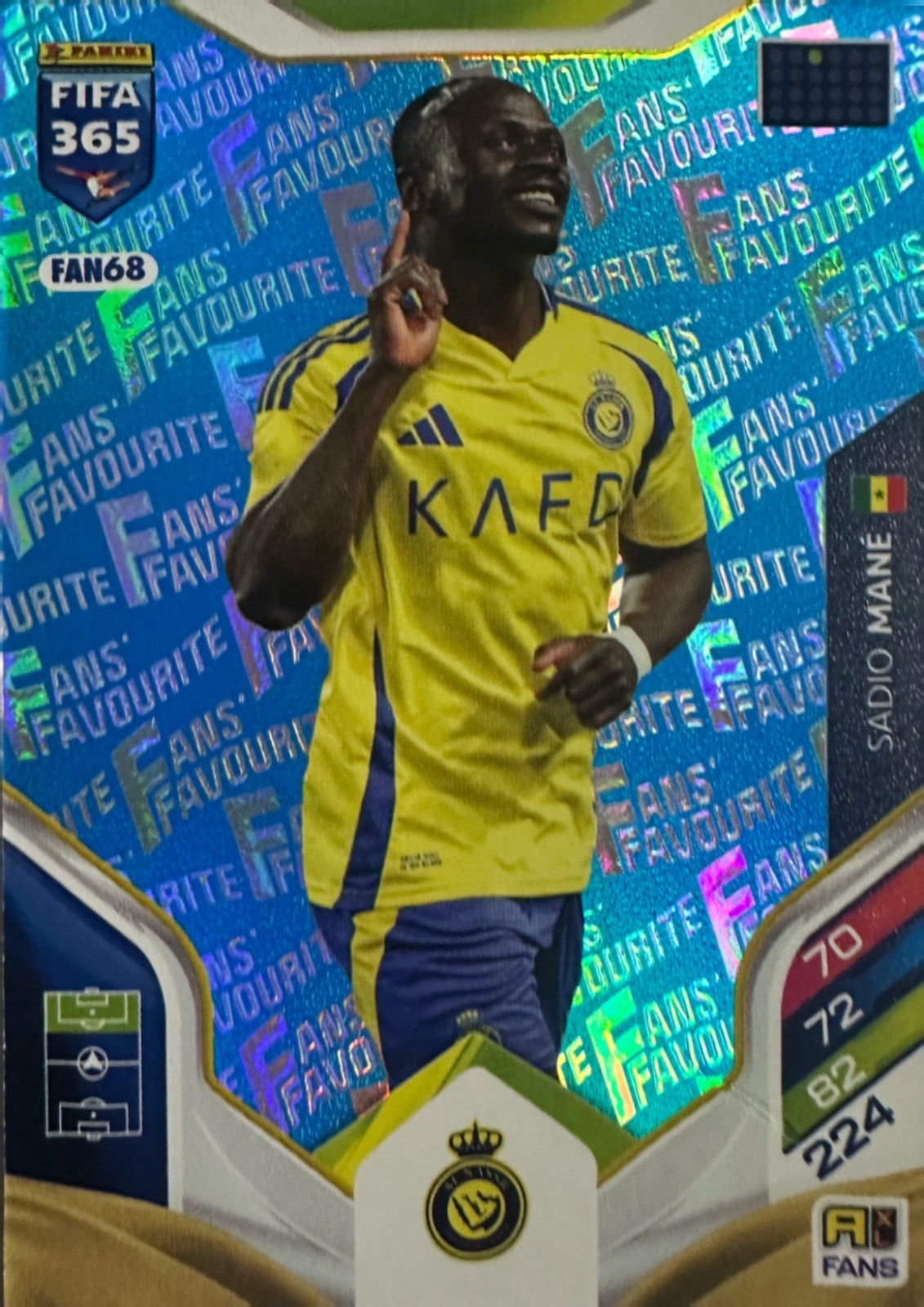 Panini Adrenalyn XL FIFA 365 2026 - Card Parallel Blue a scelta