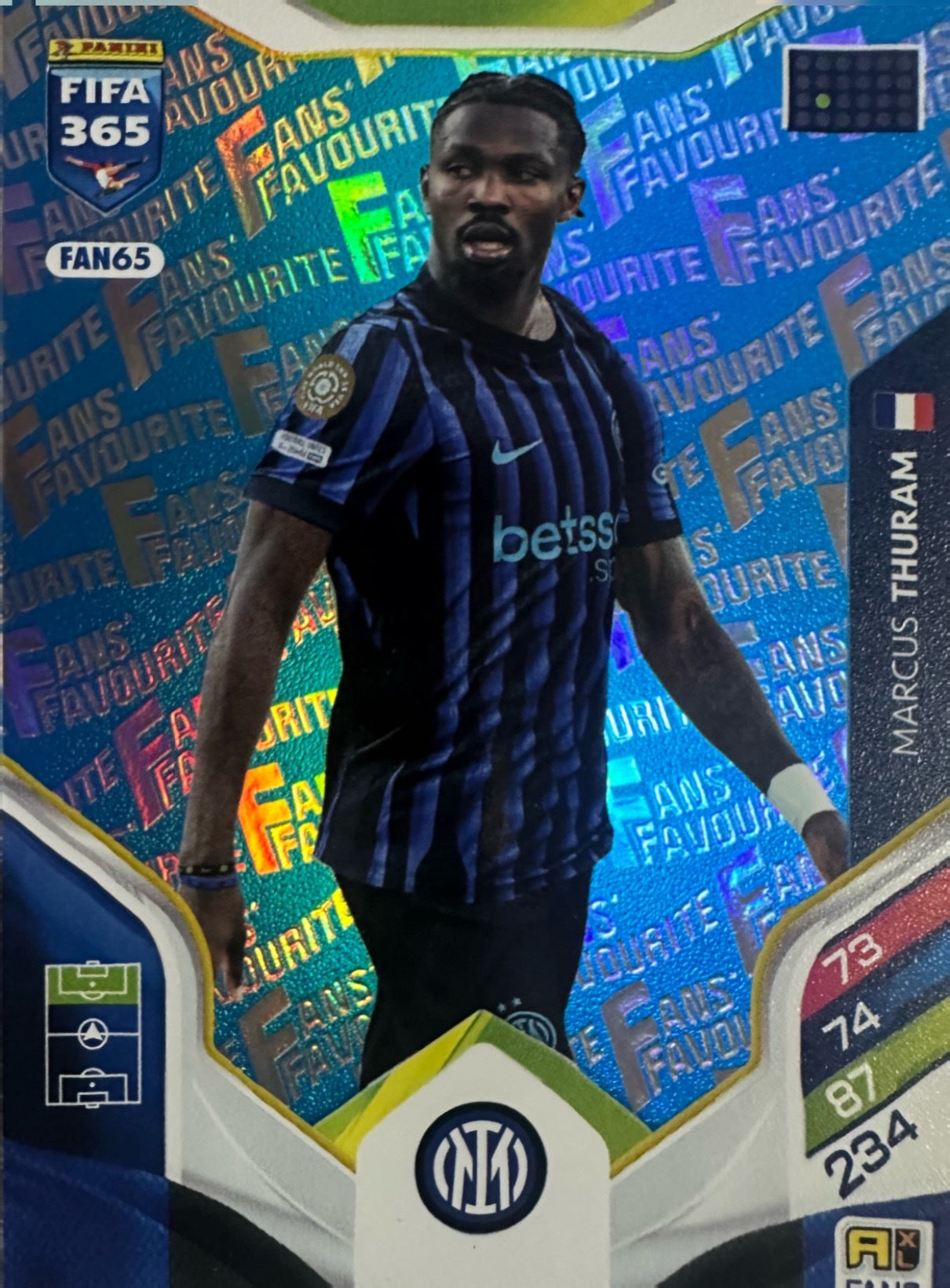 Panini Adrenalyn XL FIFA 365 2026 - Card Parallel Blue a scelta