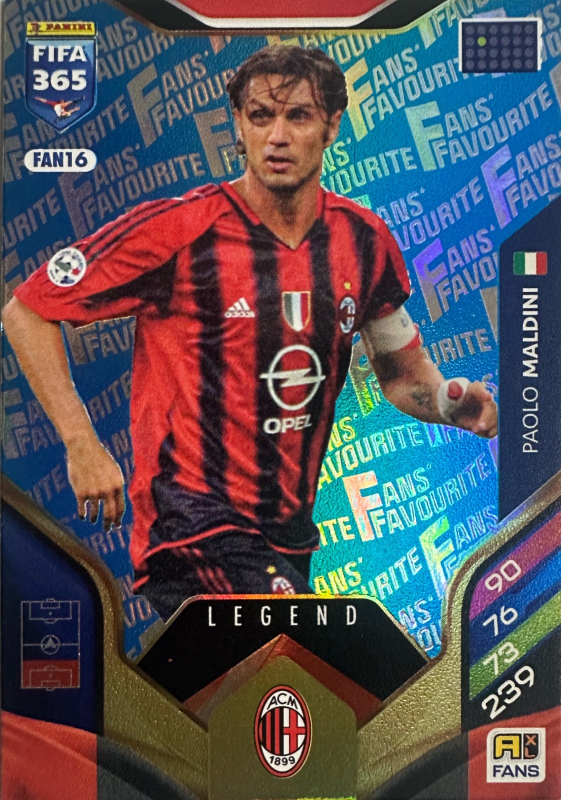 Panini Adrenalyn XL FIFA 365 2026 - Card Parallel Blue a scelta