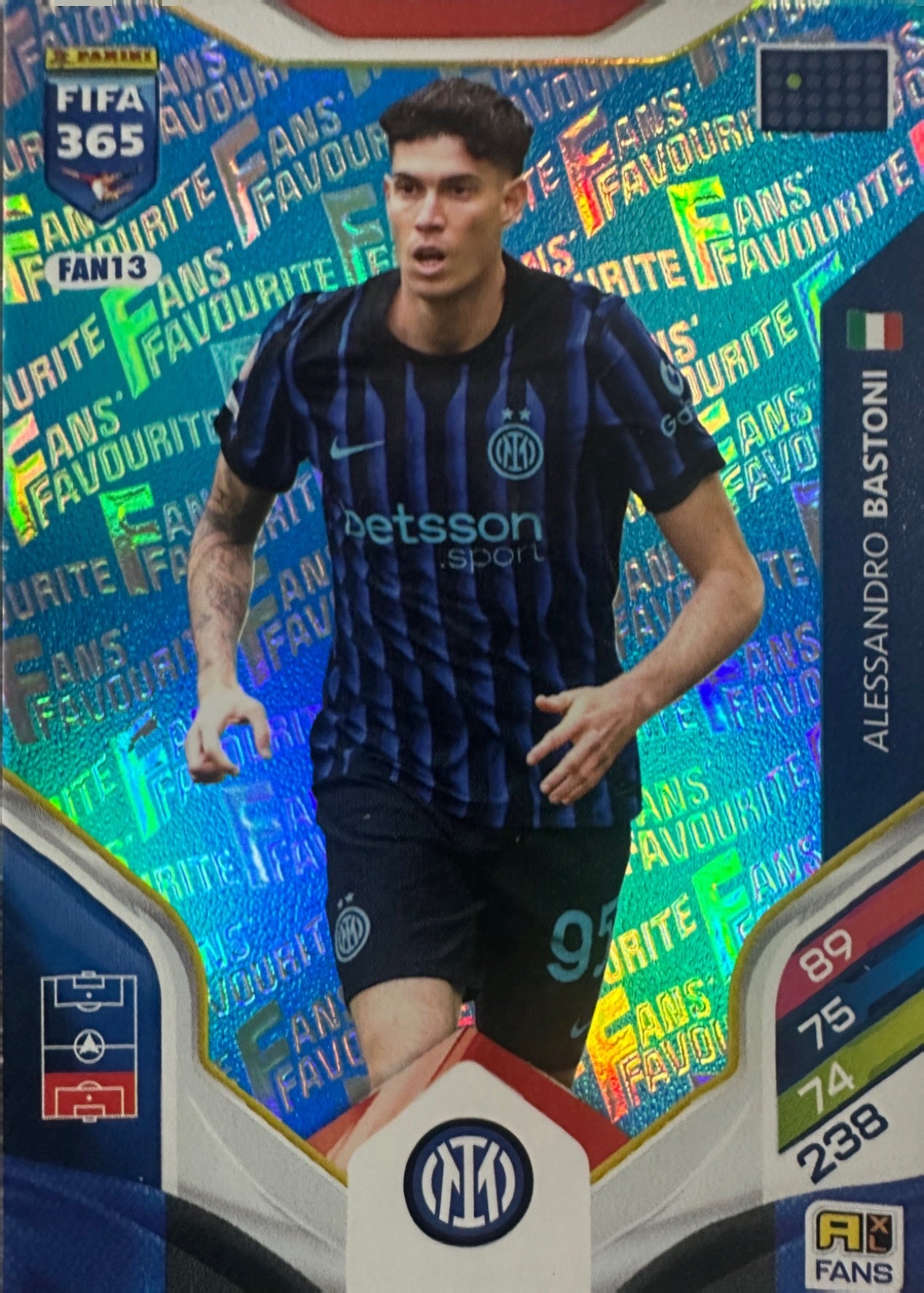 Panini Adrenalyn XL FIFA 365 2026 - Card Parallel Blue a scelta