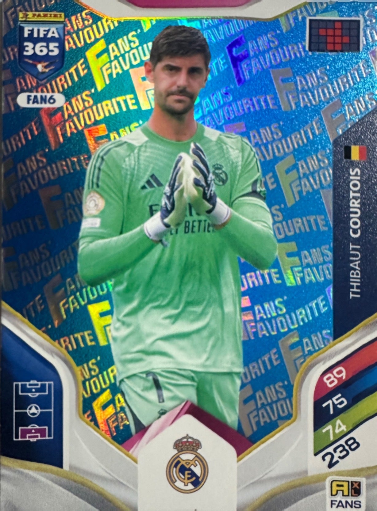 Panini Adrenalyn XL FIFA 365 2026 - Card Parallel Blue a scelta